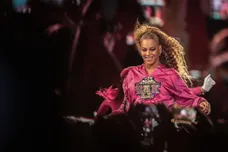 Beyonce performs during the Coachella Valley Music and Arts Festival at Empire Polo Club, April 21, 2019. 

Beyonce performs